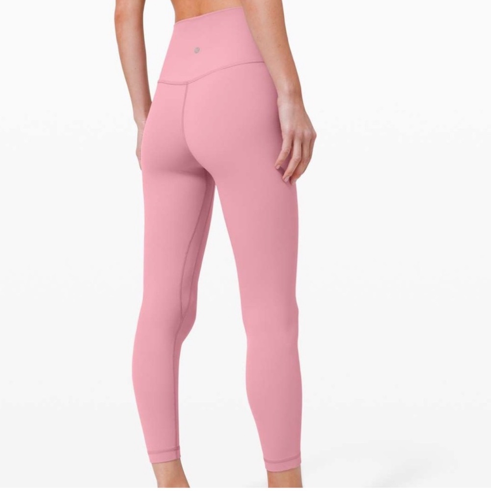lululemon athletica align light pink leggings